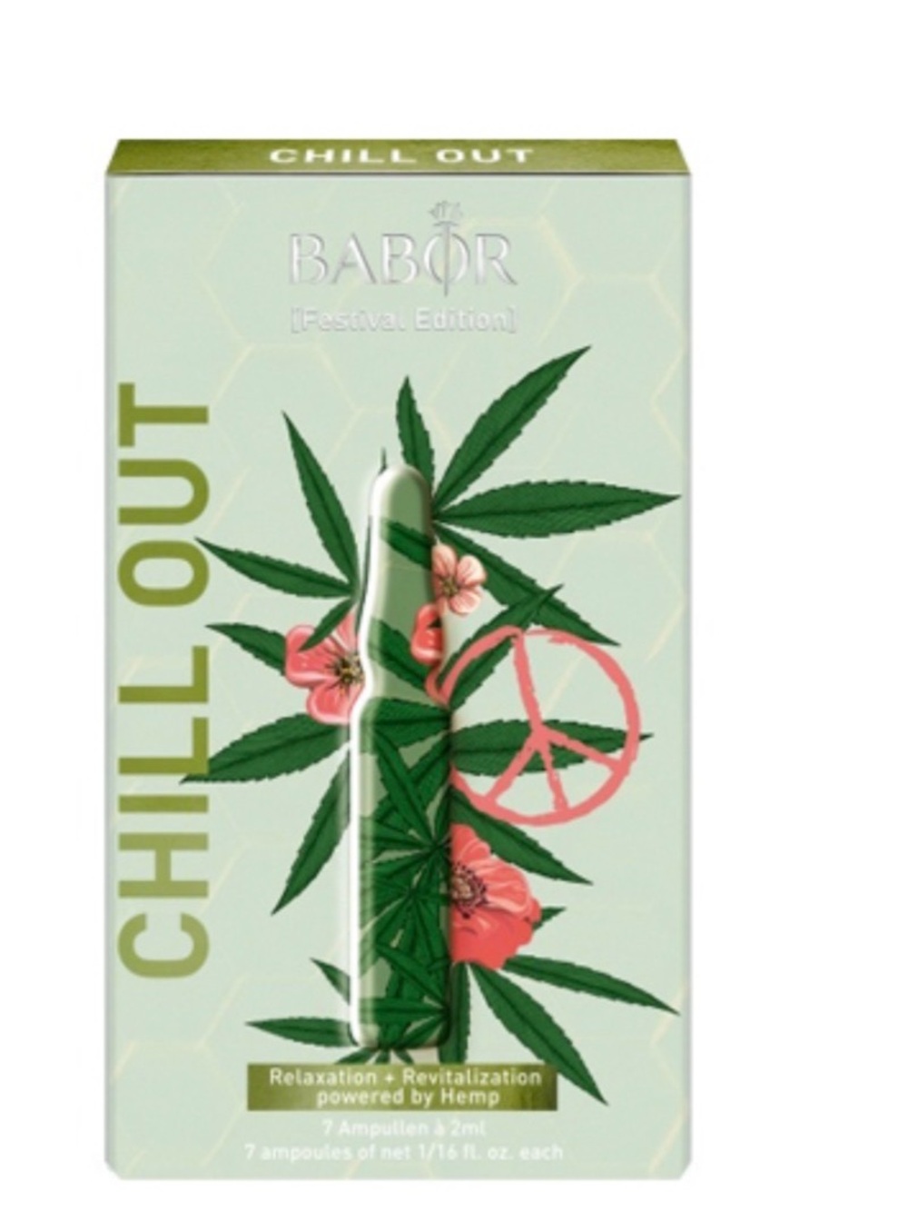 BABOR Chill Out Hemp Ampoules – Green